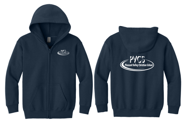 PVCS Youth Zip Up Hoodie